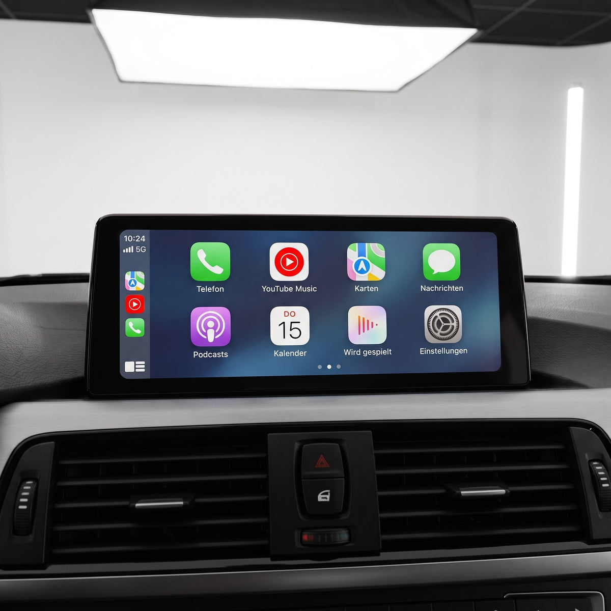 10,25 Zoll CarPlay Display BMW F30 – CarPlay-Startbildschirm