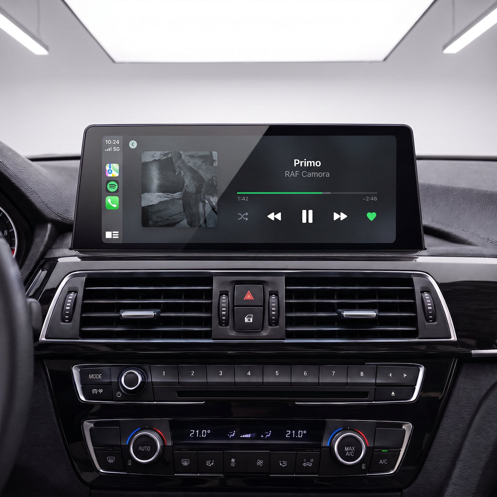 12,3 Zoll CarPlay Display BMW F30 Musikwiedergabe