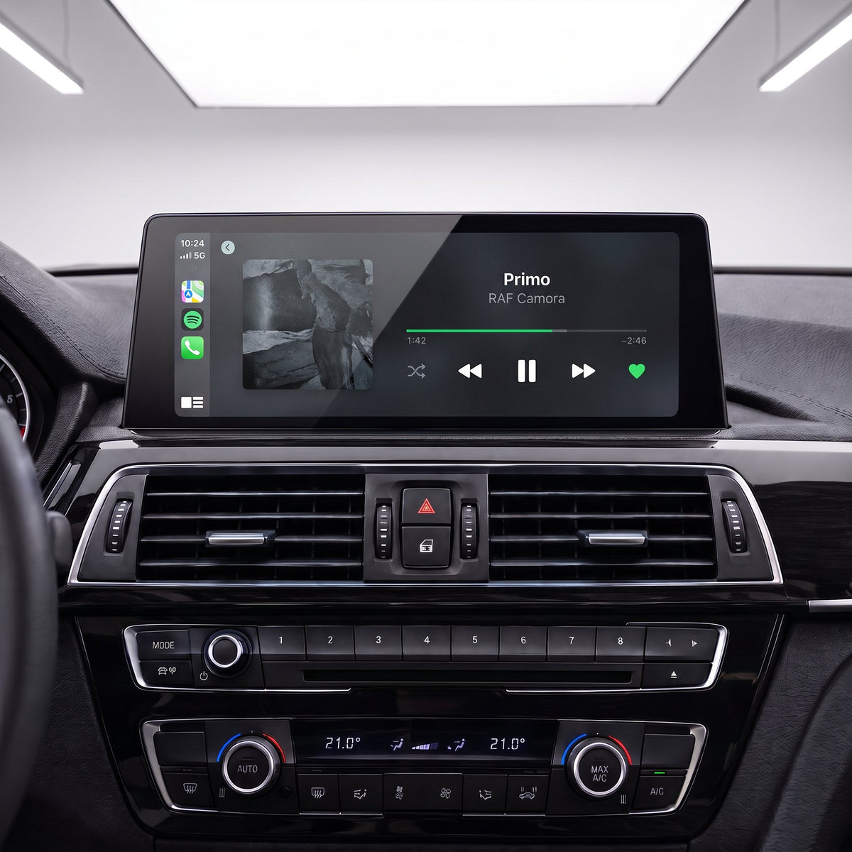 12,3 Zoll CarPlay Display BMW F30 Musikwiedergabe