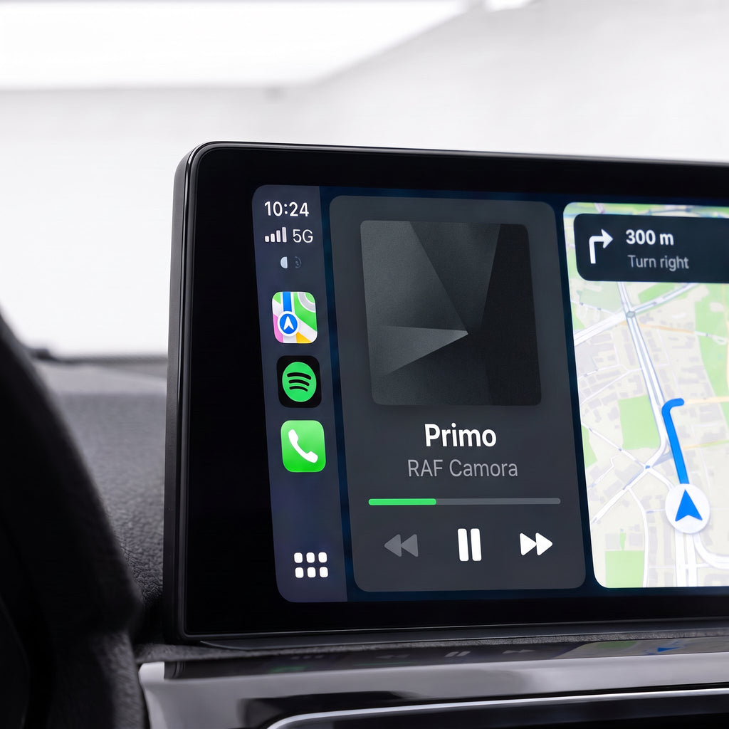 12,3 Zoll CarPlay Display BMW F30 – CarPlay-Oberfläche