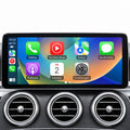 12,3 Zoll CarPlay Display in der Mercedes C-Klasse W205 – CarPlay-Startbildschirm