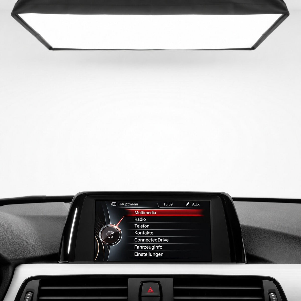 Originales 6,5-Zoll-Display im BMW F30 mit NBT-Menü – passt für NBT